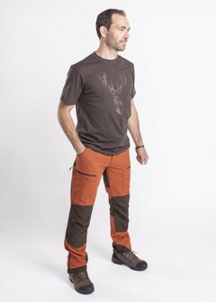 Pinewood - Red Deer T-Shirt M&#039;s BROWN