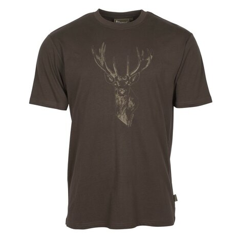 Pinewood - Red Deer T-Shirt M's BROWN